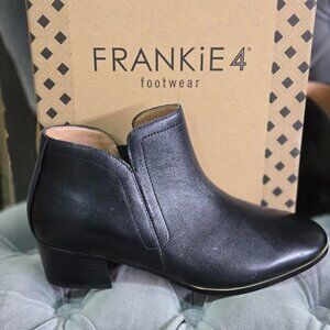 Frankie 4 Novah Black Leather Boot Size 6